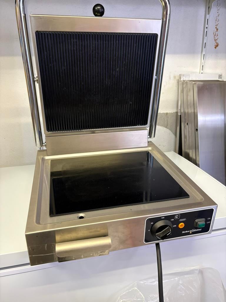 Select Cuisine Panini Grill Medium, Ophalen, Zo goed als nieuw