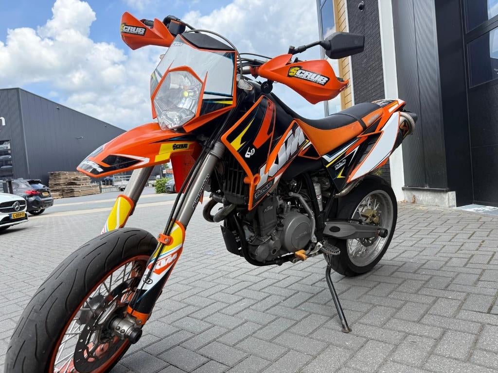 KTM 640 LC4-E SM | Akrapovic |, Motoren, Motoren | KTM, Particulier, SuperMoto, meer dan 35 kW, 1 cilinder, Minimaal motorrijbewijs A1