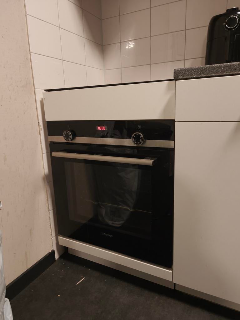 Oven en inductie kast, Ophalen, Zo goed als nieuw, Minder dan 45 cm