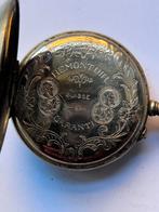 Roskopf zakhorloge beschadigd wijzerplaat, Ophalen of Verzenden, Zilver