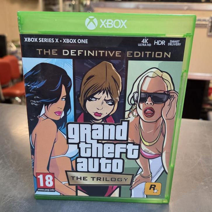 Xbox One/series x Game | Grand Theft Auto The Trilogy, Spelcomputers en Games, Games | Xbox One, Zo goed als nieuw
