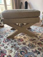 Eichholtz Cordoba Ottoman - Bouclé Bekleding, Huis en Inrichting, Banken | Voetenbanken en Poefen, Ophalen, Zo goed als nieuw