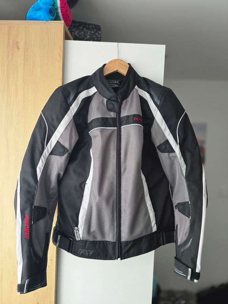 Fastway dames doorwaai motorpak maat 38-36, Motoren, Kleding | Motorkleding, Ophalen, Tweedehands, Dames, Combipak