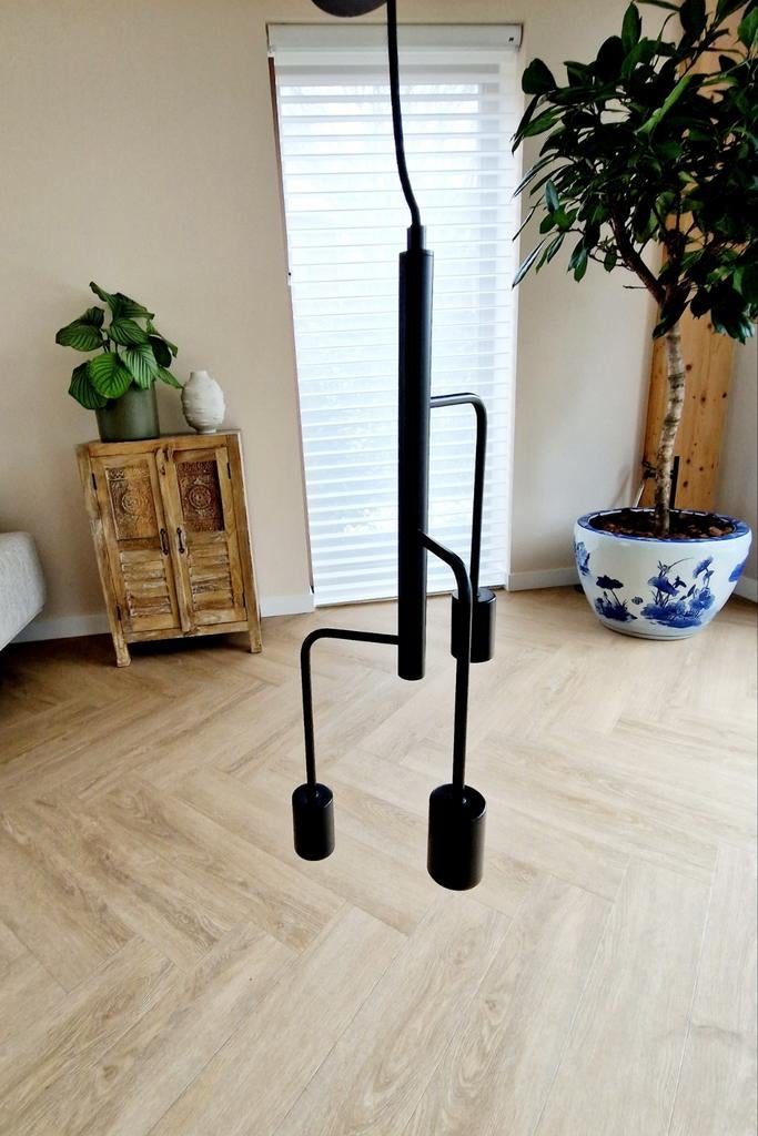 Zwartw FRANDSEN Hanglamp, Ophalen of Verzenden, Zo goed als nieuw, Modern, Metaal