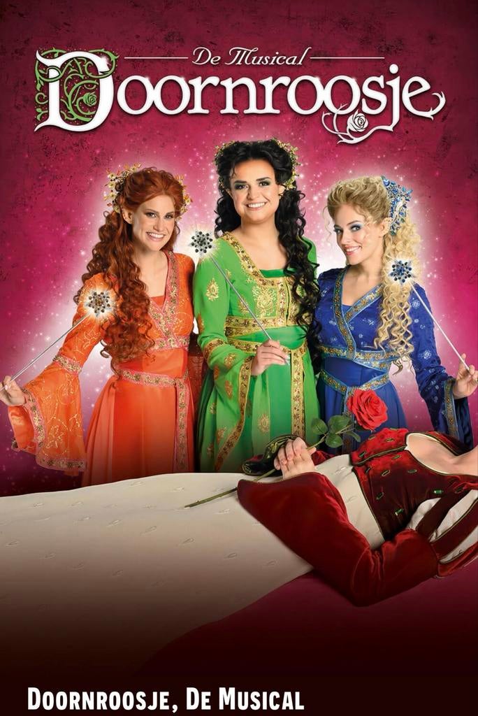 Tickets 3x Doornroosje met K3 zaterdag 16 mei 16:00, Tickets en Kaartjes, Theater | Musical, Drie personen of meer, Mei