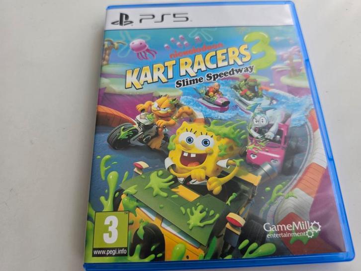 Nickelodeon Kart Racers 3: Slime Speedway voor Ps5 Lees Goed, Spelcomputers en Games, Games | Sony PlayStation 5, Zo goed als nieuw