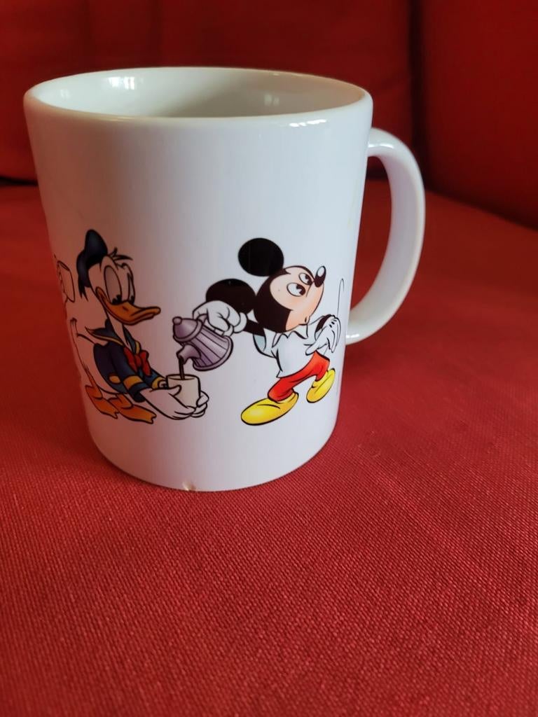 Disney beker mickey mouse donald duck walt disney mok, Verzamelen, Disney, Ophalen of Verzenden, Mickey Mouse, Zo goed als nieuw