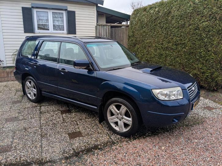 Subaru Forester 2.5 XT AWD AUT 2006 Blauw, Auto's, Subaru, Particulier, Forester, 4x4, ABS, Airbags, Airconditioning, Alarm, Android Auto