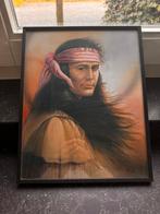 Foto poster Native Indiaan, Ophalen of Verzenden