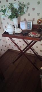 Houten Butlertray - In Goede Staat, Ophalen, 50 tot 100 cm, Zo goed als nieuw, Klassiek, Landelijk