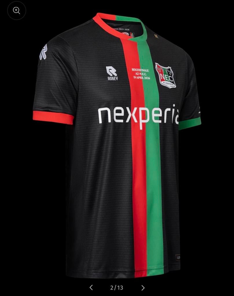 NEC Bekerfinale Shirt 2026 - Maat XXL, Ophalen of Verzenden, Zo goed als nieuw, Overige maten, Zwart