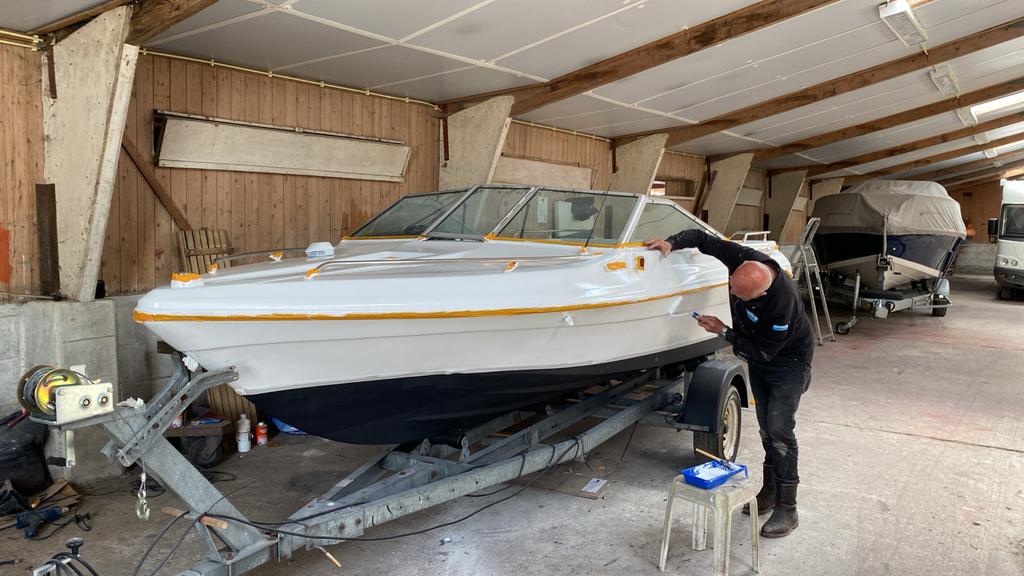 Speedboot Spider, Ophalen, Gebruikt, Binnenboordmotor, 120 tot 200 pk