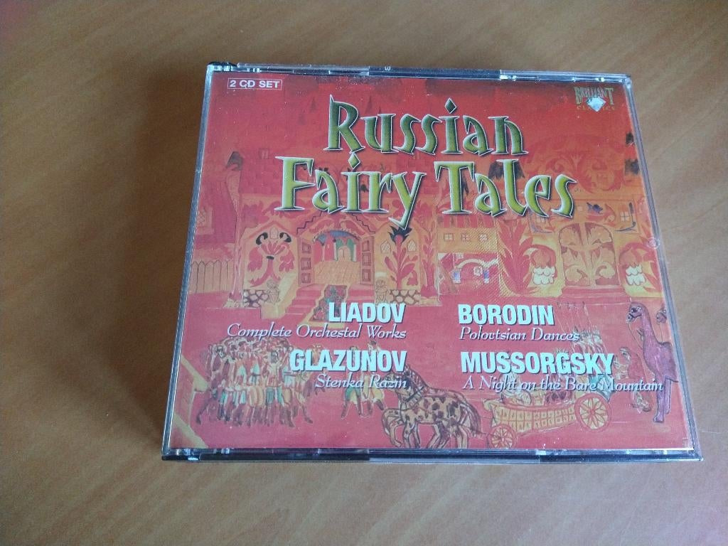 CD Russian Fairy Tales. Liadov, Glazunov, Borodin Mussorgsky, Ophalen of Verzenden, Barok, Zo goed als nieuw