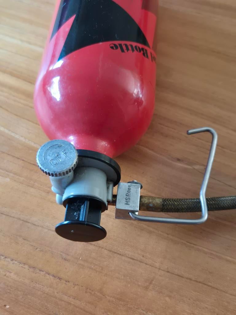 Msr benzine brander.8, Caravans en Kamperen, Kampeeraccessoires, Ophalen of Verzenden