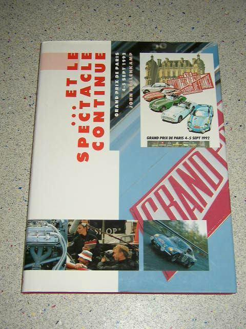 Grand Prix de Paris 4-5 sept Nederlandstalig !!, Boeken, Auto's | Boeken, Zo goed als nieuw, Algemeen, Verzenden