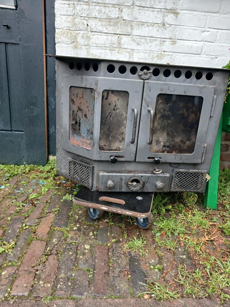 Inbouw allesbrander - Gebruikt, Huis en Inrichting, Kachels, Ophalen