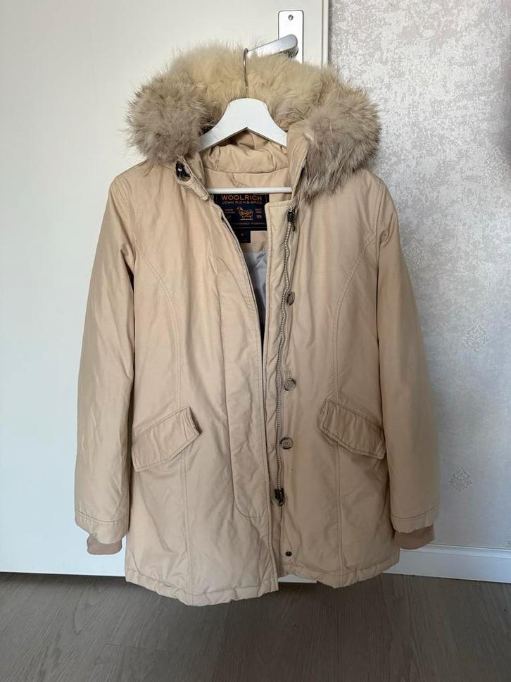 Woolrich John Rich & Bros. Winterjas met Bontkraag Maat M, Kleding | Dames, Jassen | Winter, Zo goed als nieuw, Maat 38/40 (M)