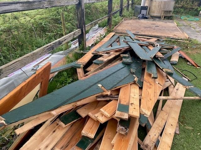 gratis afhalen sloophout in hillegom, Gebruikt, Minder dan 25 mm, Ophalen of Verzenden, Pallet