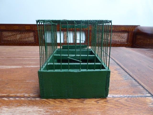 Vintage vogelkooitje, Antiek en Kunst, Ophalen of Verzenden