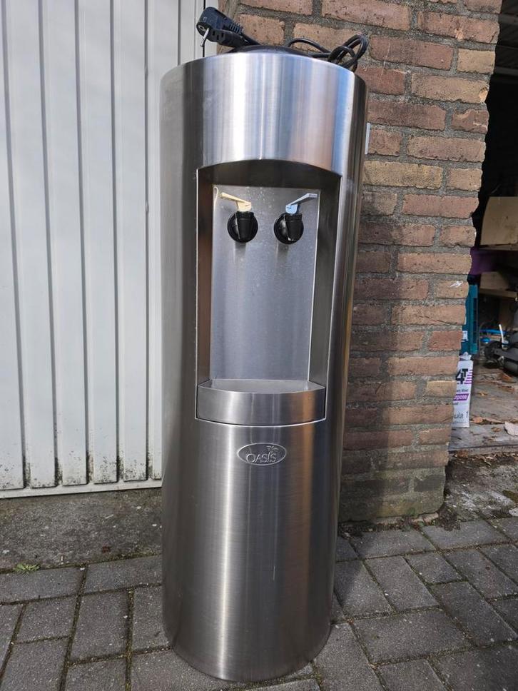 Oasis Waterkoeler RVS - Koud en Kamertemperatuur Water, Witgoed en Apparatuur, Waterkoelers, Gebruikt, Waterkoeler, Ophalen