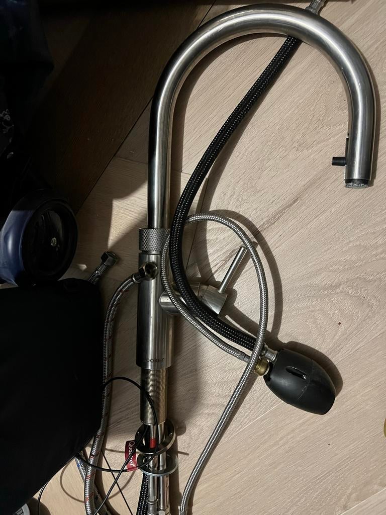 Quooker Flex RVS kraan - Ruilen voor Gun Metal Flex kraan, Huis en Inrichting, Keuken | Keukenbenodigdheden, Zo goed als nieuw