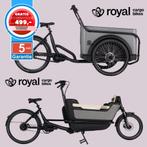 Royal Cargo Bike elektrische bakfiets Nederlandse bakfietsen, Overige merken, 4 kinderen of meer, Huif, Nieuw