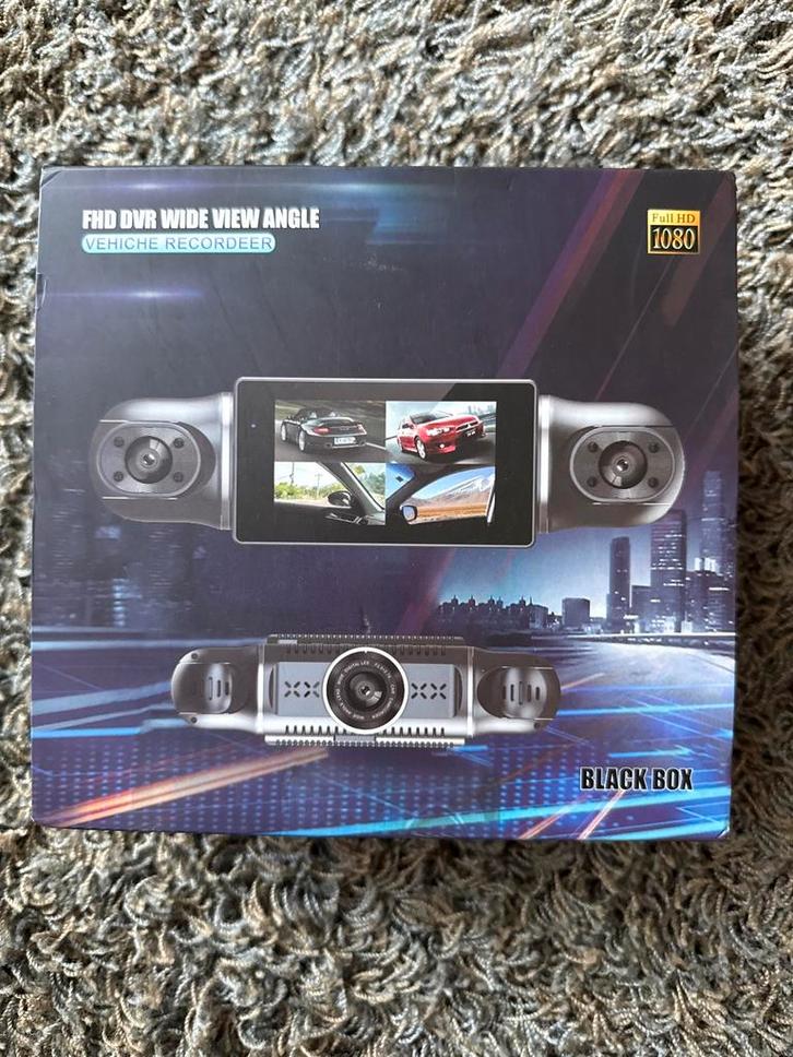 FHD DVR Dashcam met groothoek en G-sensor, Auto diversen, Dashcams, Nieuw, Verzenden