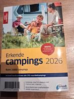 Erkende campings 2026 ANWB, Ophalen of Verzenden, Zo goed als nieuw, Europa, ANWB