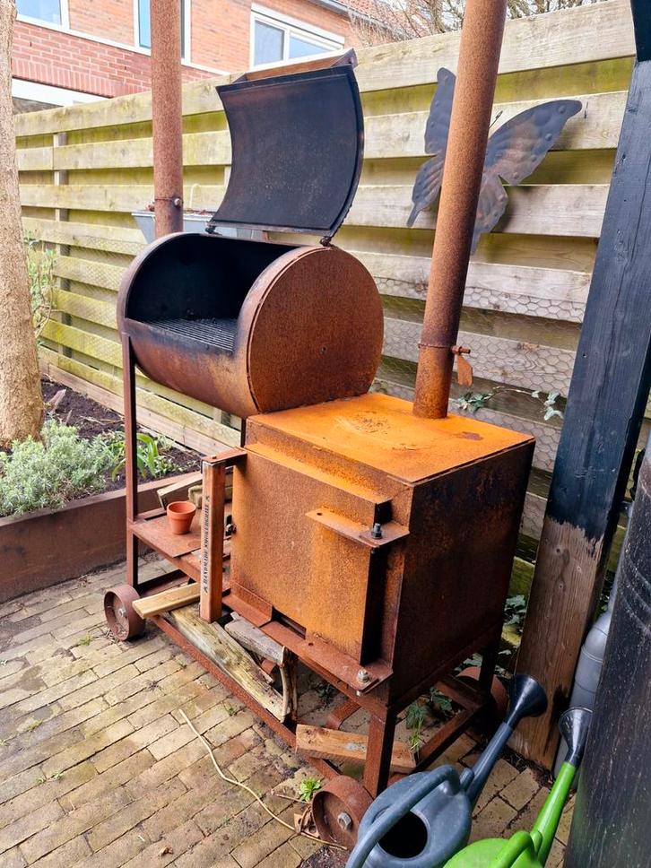 Horizontale smoker, Tuin en Terras, Houtskoolbarbecues, Ophalen