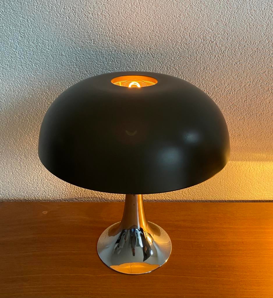 Vintage Philips tafellamp 70’s, Space-age, Ophalen of Verzenden, Zo goed als nieuw, Metaal