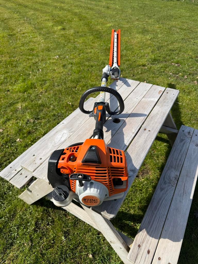 ‼️Stihl HL91kc stokheggeschaar‼️, Tuin en Terras, Ophalen, Zo goed als nieuw, Benzine