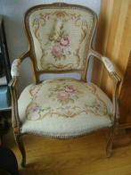 leuke oude geborduurde stoel, Antiek en Kunst, Ophalen