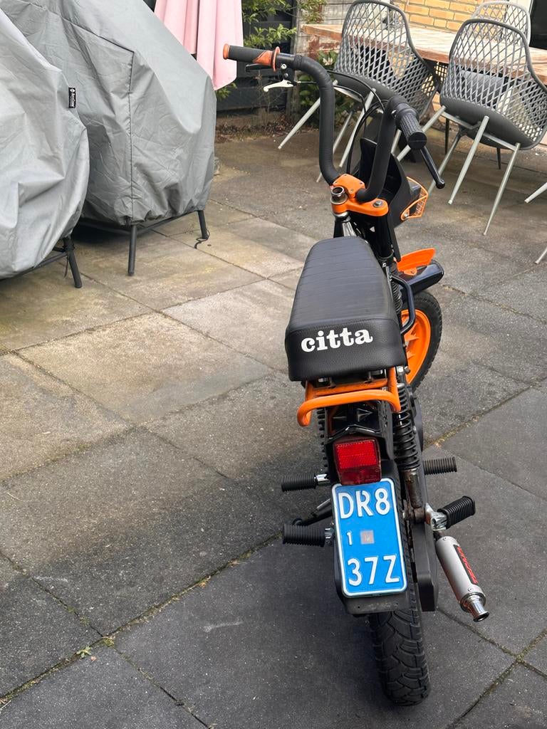 Gilera Citta Bromfiets - Oranje/Zwart, Ophalen of Verzenden, Gebruikt, Overige typen, Gilera