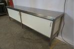 RVS werktafel werkbank werkkast buffetkast | 300 breed, Zakelijke goederen, Horeca | Keukenapparatuur, Gebruikt, RVS Meubilair