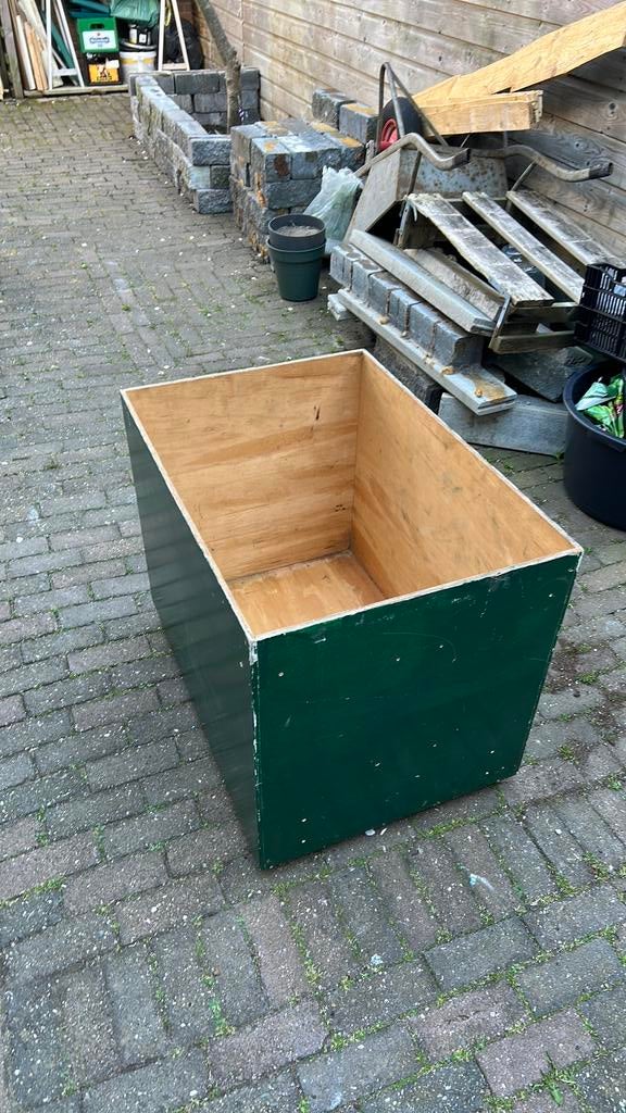 Houten kist, Ophalen, Gebruikt, 50 tot 100 cm, 75 cm of meer