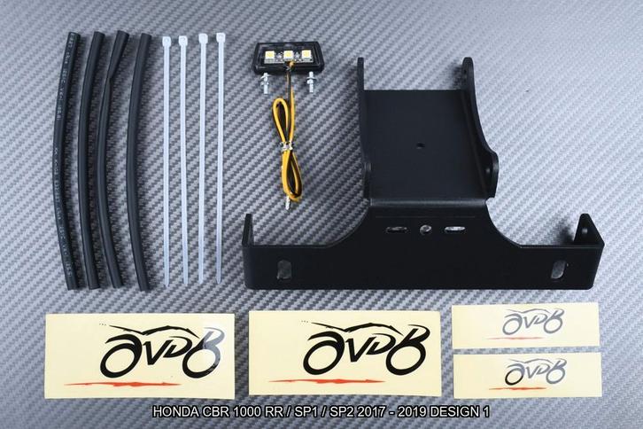Kentekenplaathouder HONDA CBR 1000 RR / SP1 / SP2 2017 2019, Motoren, Accessoires | Overige, Nieuw, Ophalen of Verzenden