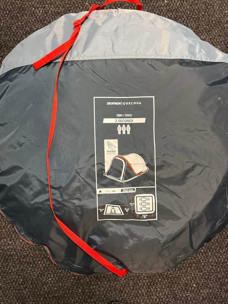 Quechua 2 Seconds tent (pickup today 14/4), Ophalen of Verzenden, Gebruikt, Tot en met 3