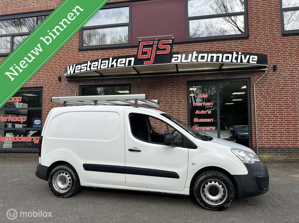 Citroen Berlingo bestel 1.6 BlueHDI 75 Comfort, Auto's, 4 cilinders, Citroën, Wit, Origineel Nederlands