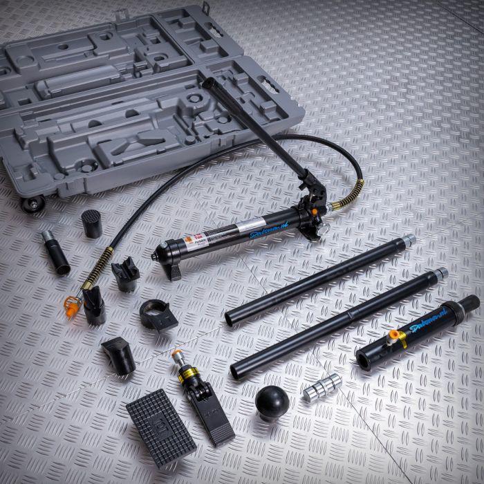 Hydraulische uitdeukset - 10 ton van €249,- NU VOOR, Auto diversen, Autogereedschap, Zo goed als nieuw, Ophalen