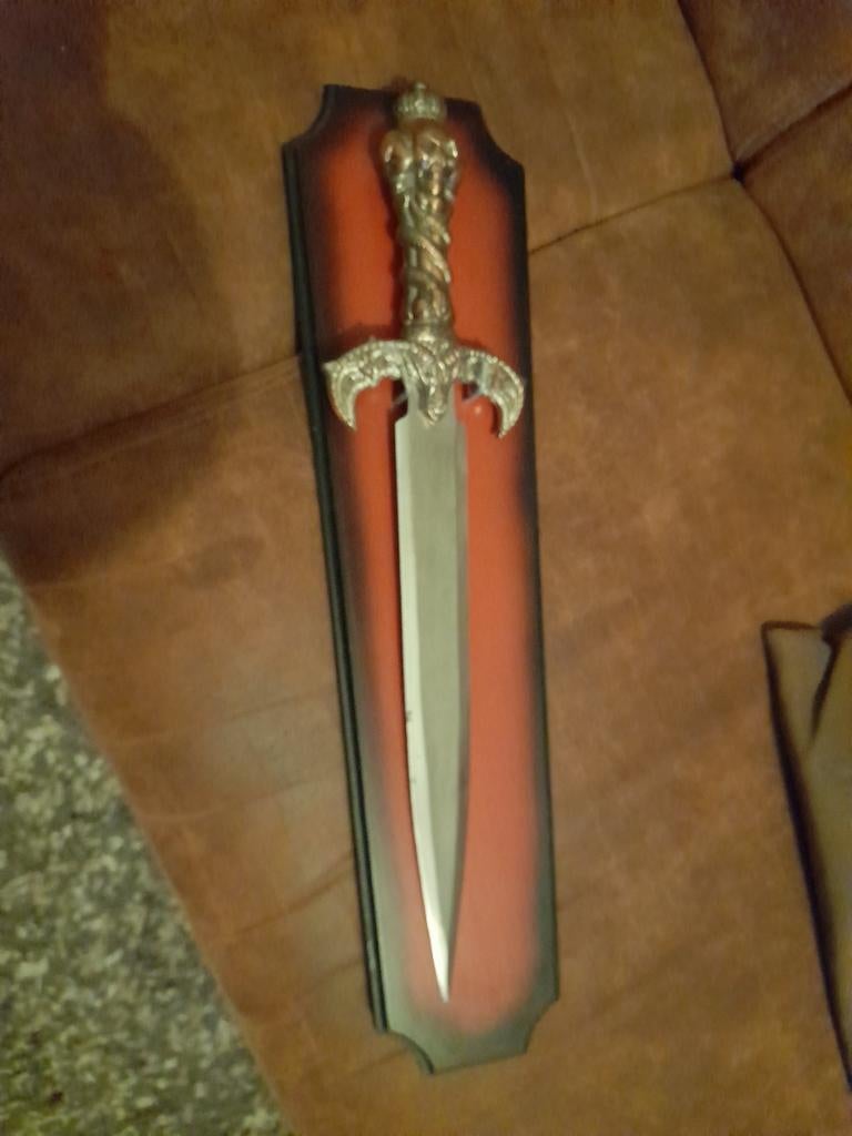 Decoratieve dolk met schedelhandvat, Antiek en Kunst, Antiek | Overige Antiek, Ophalen of Verzenden