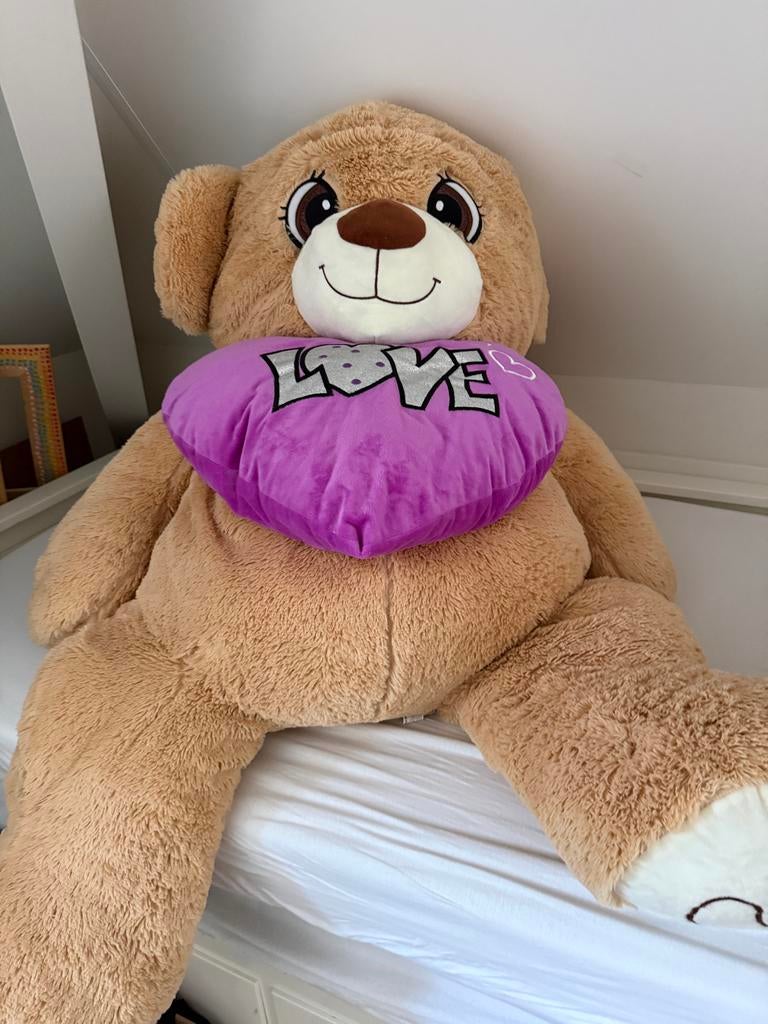 Mega grote knuffel beer, Ophalen, Gebruikt, Beer