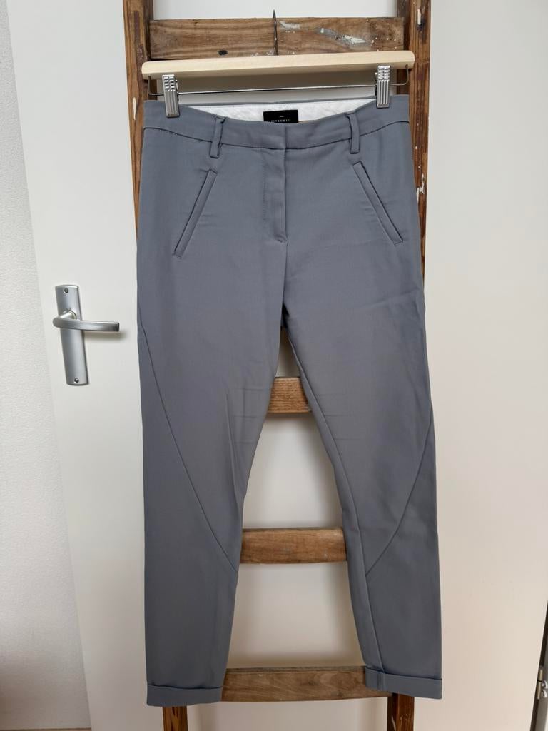 Broek pantalon chino five units maat 24 lichtgrijs, Ophalen of Verzenden, Zo goed als nieuw, Maat 34 (XS) of kleiner, Grijs