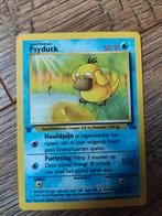 Pokémon Kaart Psyduck Fossil 1st Edition (Nederlands), Ophalen of Verzenden, Gebruikt, Losse kaart