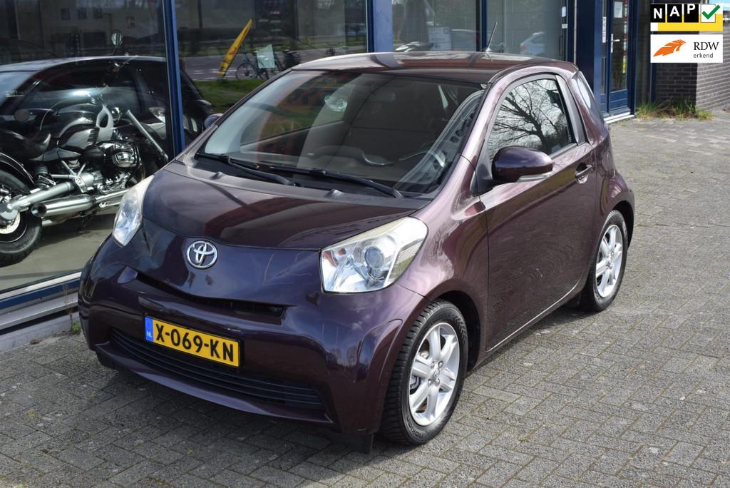 Toyota IQ 1.0 VVTi Comfort (airco), Auto's, Toyota, Stof, Gebruikt, Overige kleuren, 4 stoelen