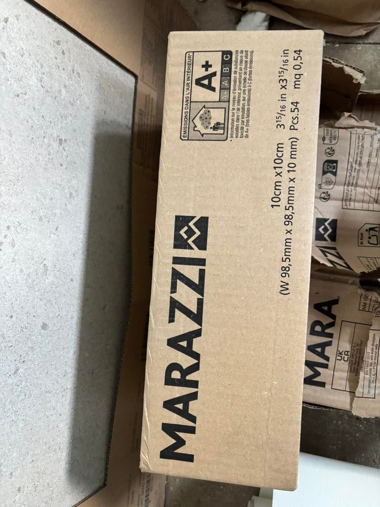 Marazzi Zellige Corallo 10x10 cm nieuw, Ophalen, Nieuw, Minder dan 20 cm, Minder dan 20 cm