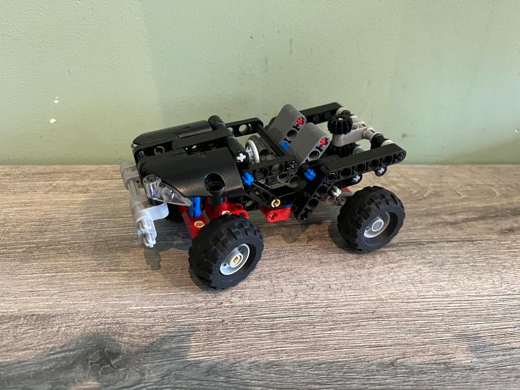 Lego 8066 technic off roader met instructie, Lego, Compleet, Ophalen of Verzenden, Zo goed als nieuw