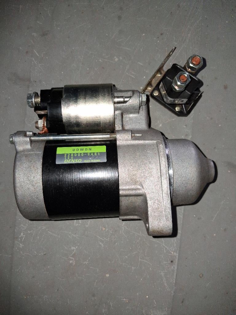 Startmotor en startrelais, Ophalen, Gebruikt, 50 cm of meer, Elektrische starter