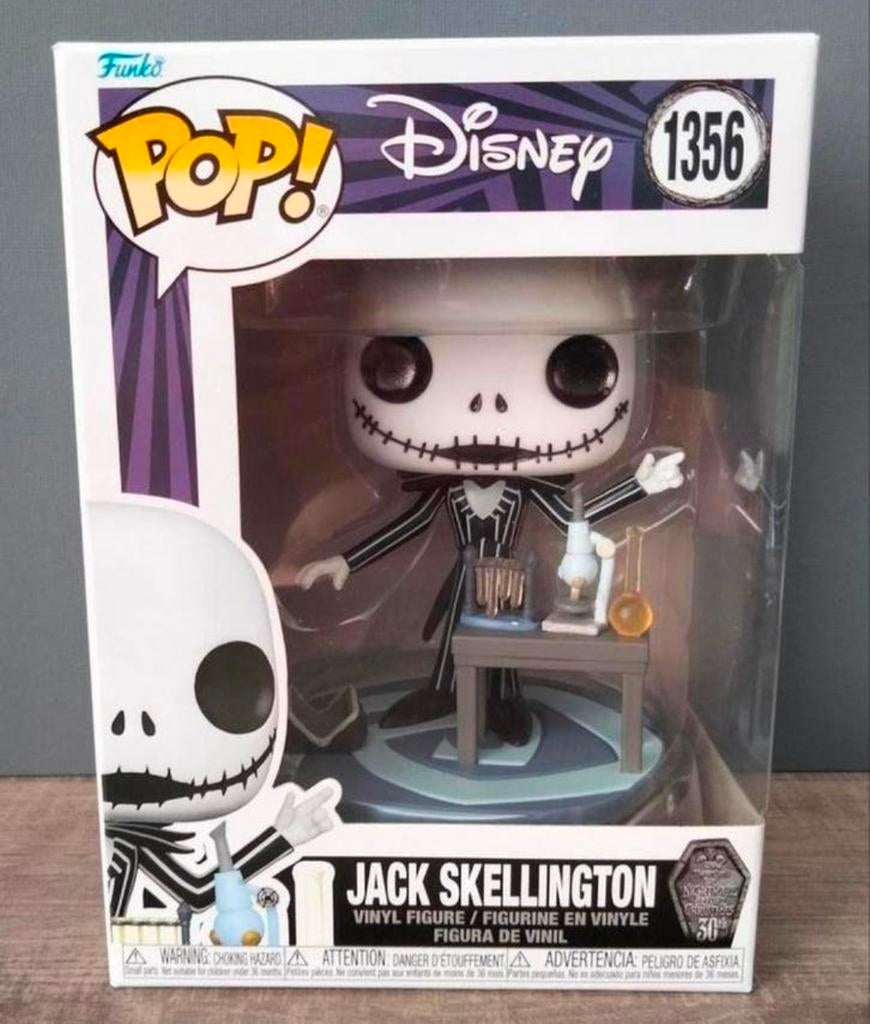 1356 Jack Skellington Disney Funko Pop, Ophalen of Verzenden, Zo goed als nieuw
