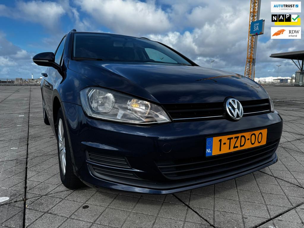 Volkswagen Golf Variant 1.6 TDI AIRCO CRUISE NAVI NAP, Auto's, Voorwielaandrijving, Stof, Gebruikt, 4 cilinders