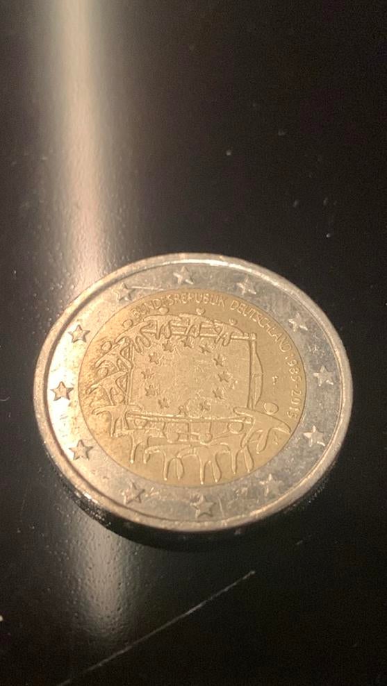 2 euro 30 jaar Europese vlag 2015 - Cyprus, Ophalen, Cyprus, 2 euro